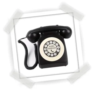 trouwtelefoon voor audio boodschappen van gasten op bruiloften